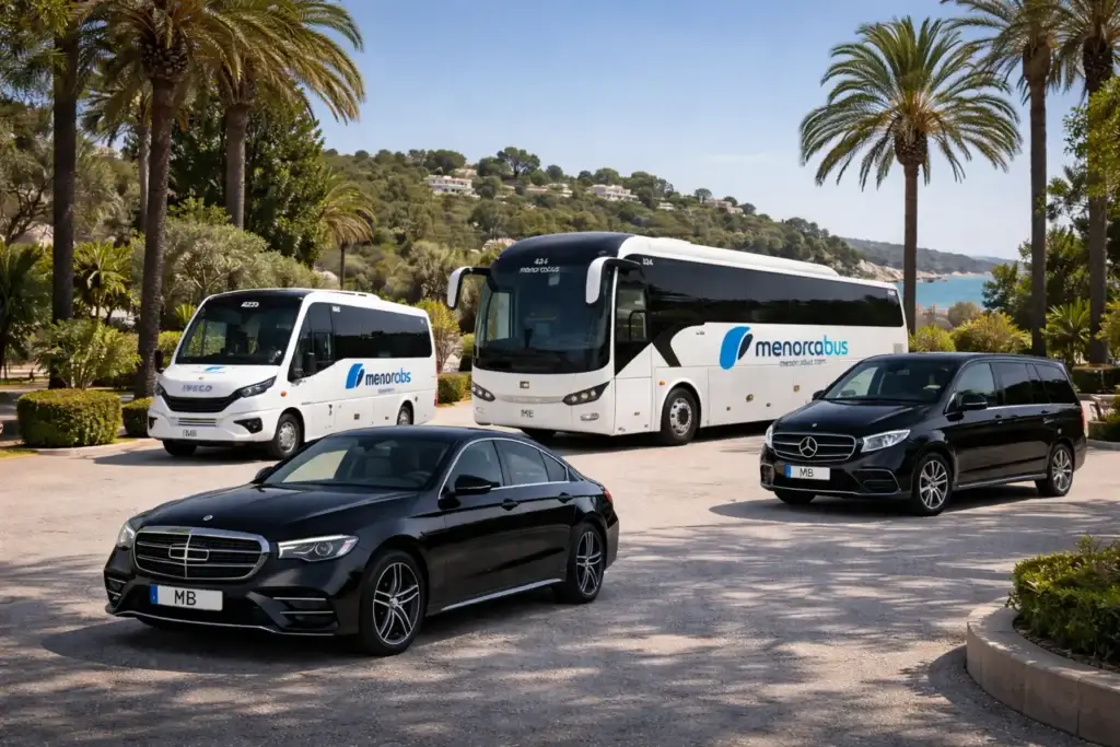 Representative coaches, minibus and executive cars for group transport
