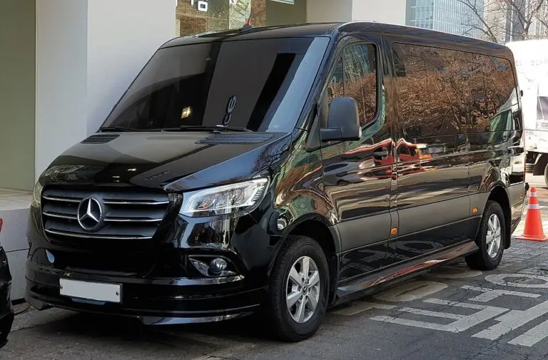 Representative Mercedes Sprinter Tourer for group transport in Morocco