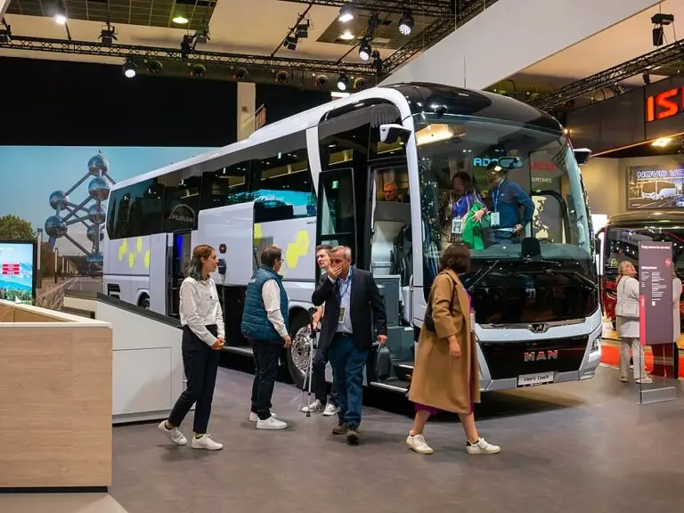 Representative touring coach for large groups and events in Morocco