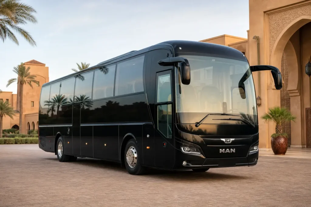 Touring coach for conferences and MICE transport in Morocco
