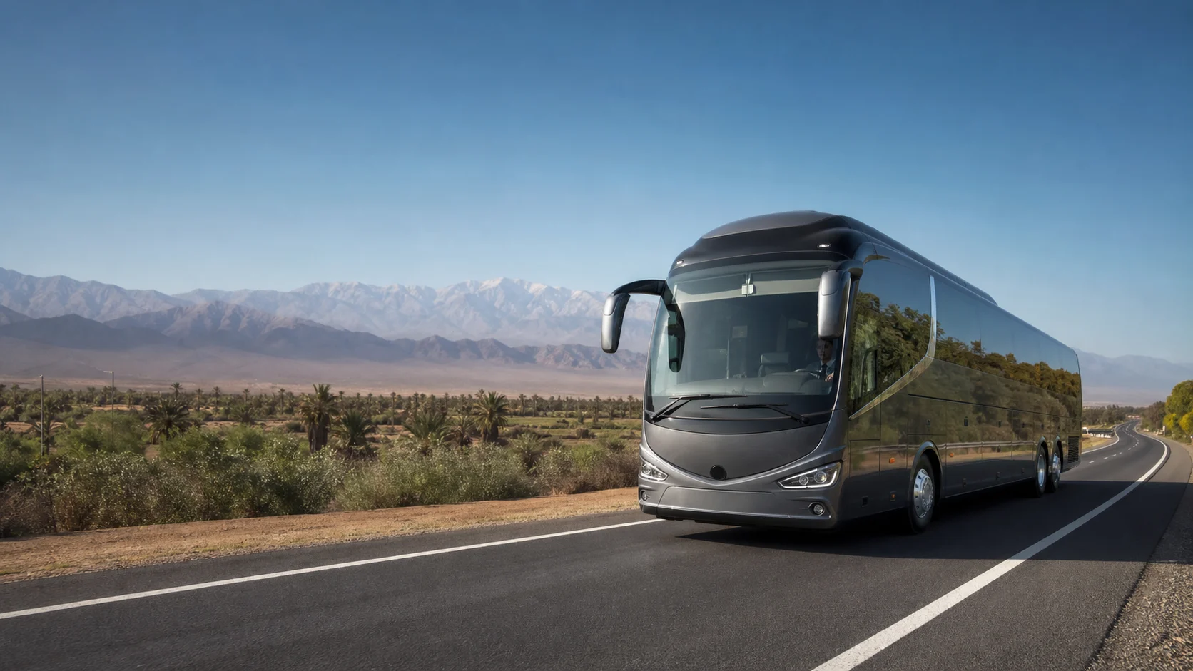 Touring coach for Morocco tourist transport