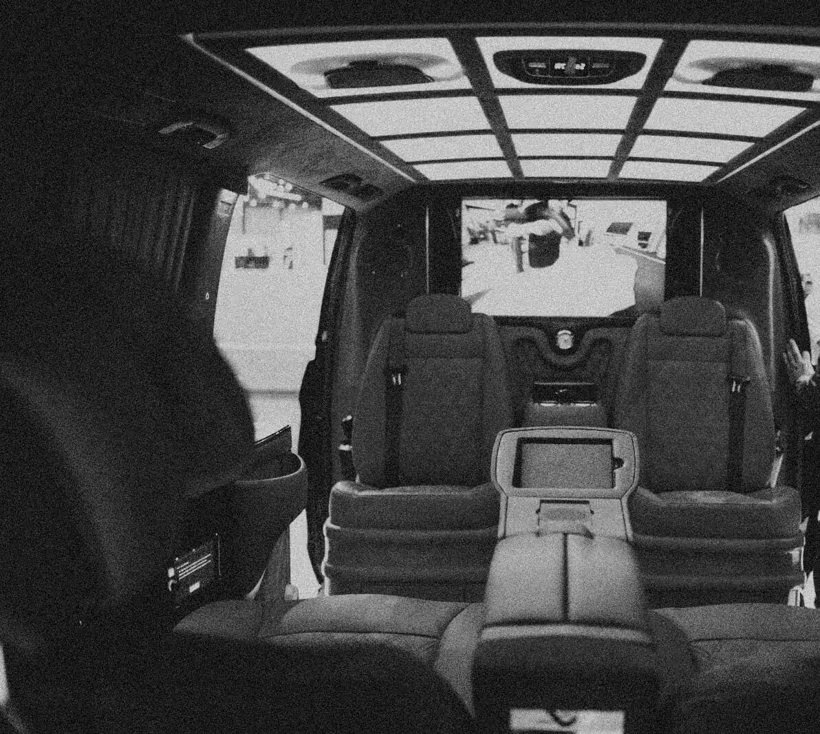 Premium vehicle interior for VIP and group transport in Morocco